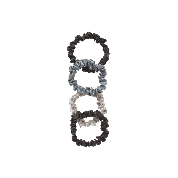 Goody Planet® Skinny Satin Scrunchies, 5ct