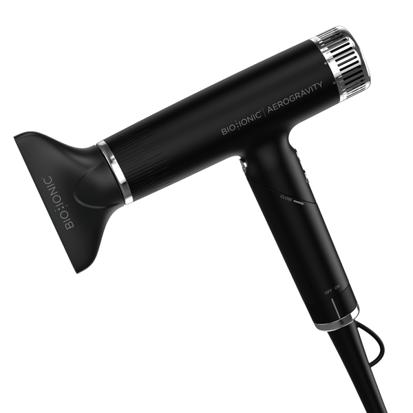 Bio Ionic AeroGravity Featherlight Dryer on transparent background