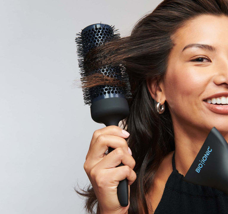 Model with Graphene MX® Thermal Styling Brush
