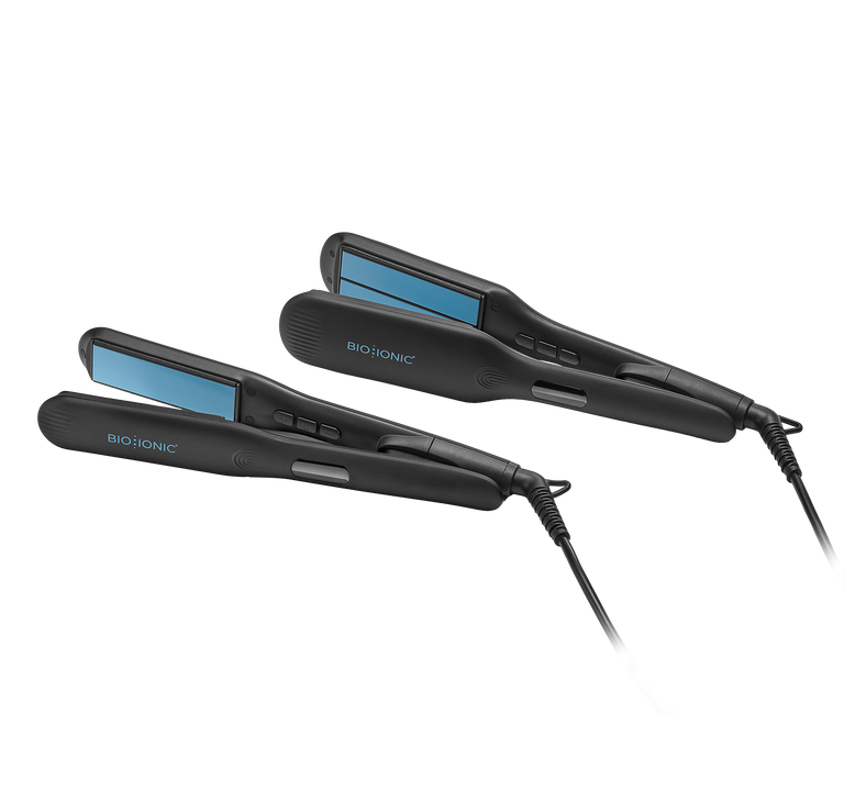 Bio ionic one pass flat iron 1 inch outlet