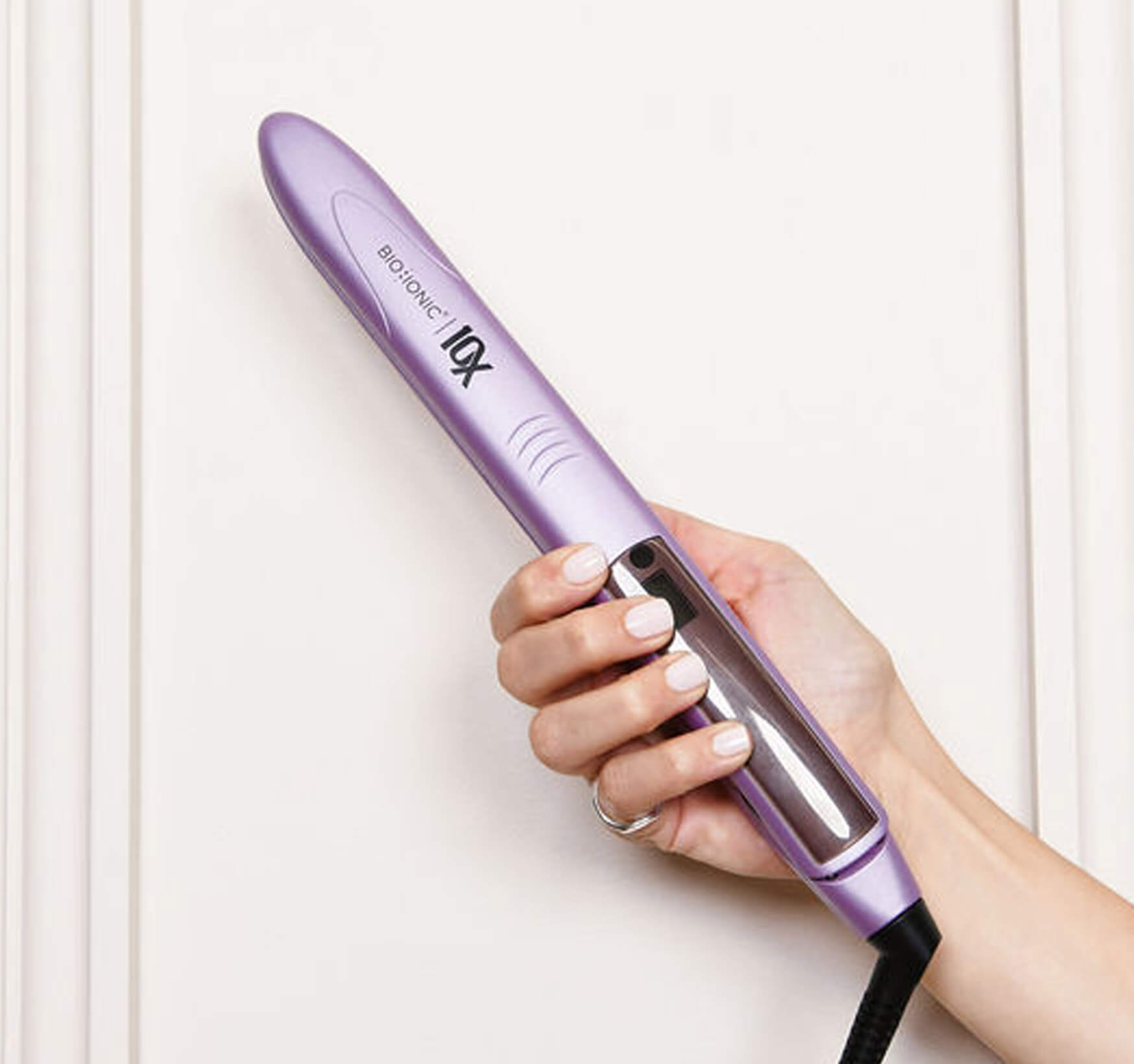 Bio ionic 10x flat iron curls best sale