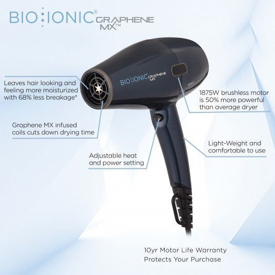 Graphene MX Professional Hair Dryer Black Bio Ionic